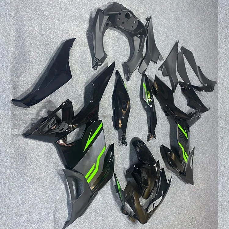 2021 WHSC ABS окрашенный на заказ для kawasaki Ninja400 2008-2020 красочный обтекатель
