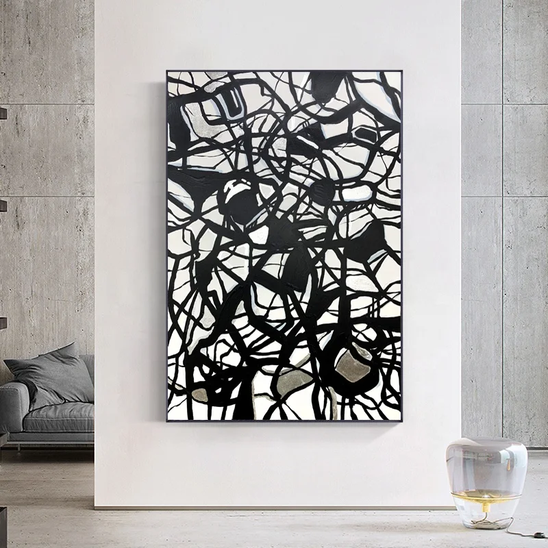 Hand-painted High Quality Modern  Abstract Oil Painting on Canvas Abstract Wall Decor Painting