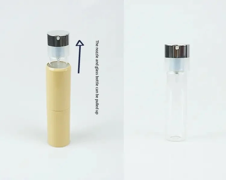 Black Pink Mini Travel Perfume Atomizer 20ml Glass Perfume Sample Vials Bottle Perfume Tester Bottles