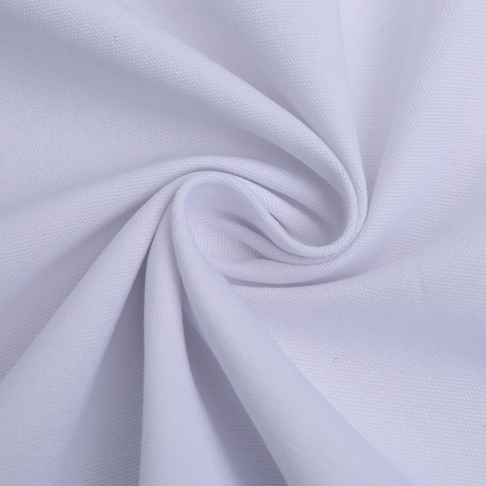 NO MOQ piece dye plain colour 72*40 21/2*10 100% organic cotton plain fabric for workwear