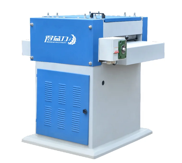 DEALE automatic customized board edger  trimming plywood multi rip saw woodworking machine MJ-Q1-600-25-4D