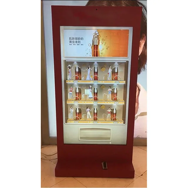 Bespoke promotion transparent Led screen display vending machine