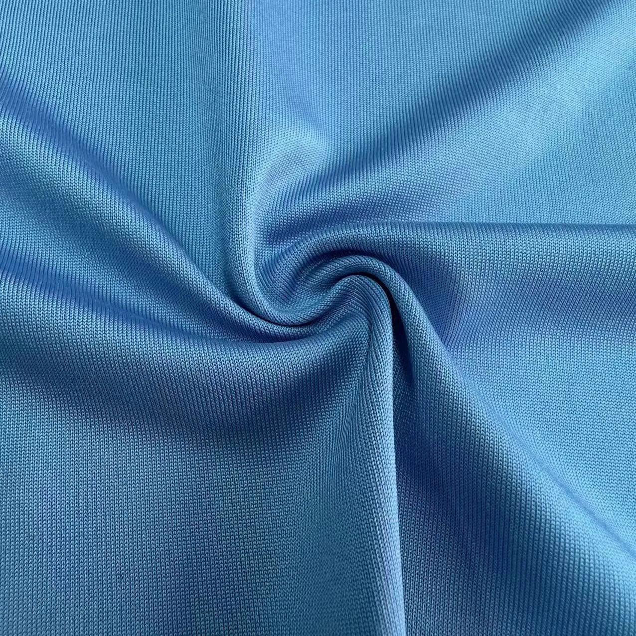 Stock 210gsm 4 Way Stretch knitted fabric 93% Polyester 7% Spandex Interlock Sport Fabric For Yogawear Leggings