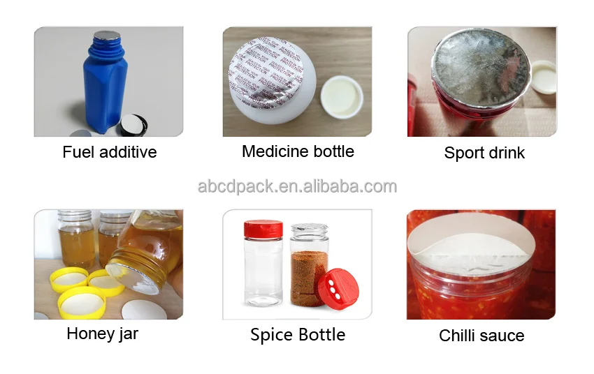 Customized Size Heat Induction Liner Pellable Aluminum Foil Seal Coated Treatment Sealing Liner For Glass Plastic Bottle