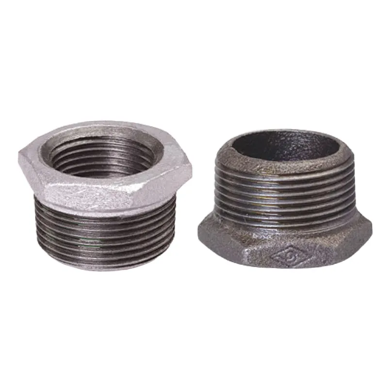 241d Bushing Malleable steel iron Galvanized black pipe fittings joint 241Bushing