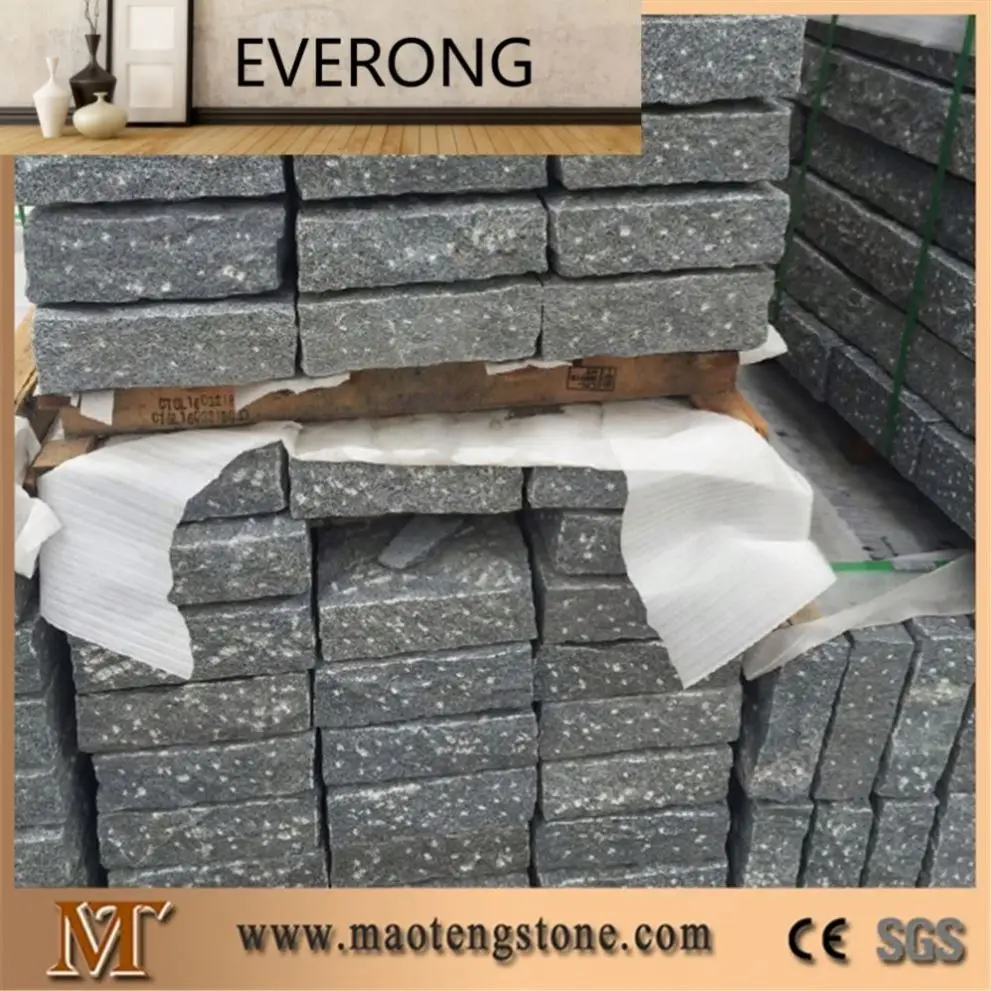 Popular Granite G654 Dark Grey Palisade Garden Stone Palisades 100x25x5cm