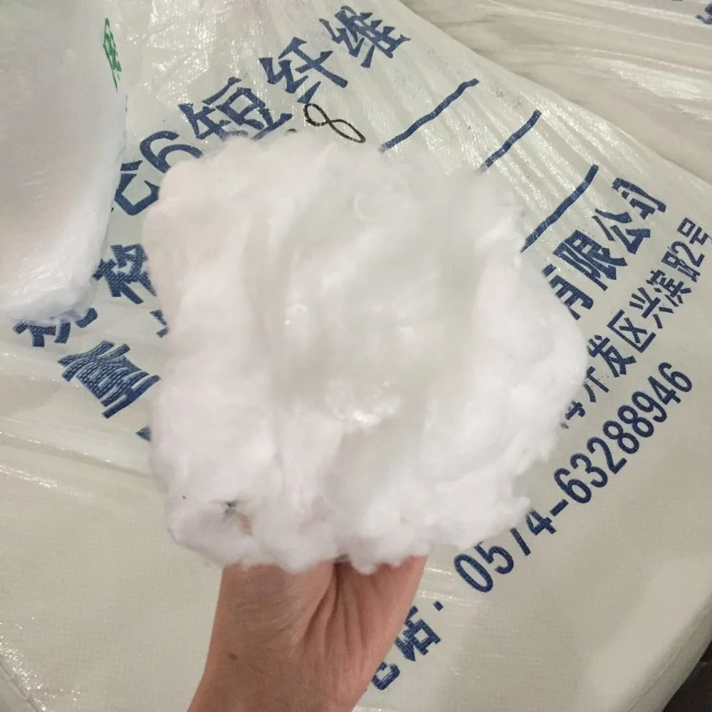 Modified Polyester Cationic Bosilun Fiber 2dx51mm Tow Tops instead of  Acrylic Fiber