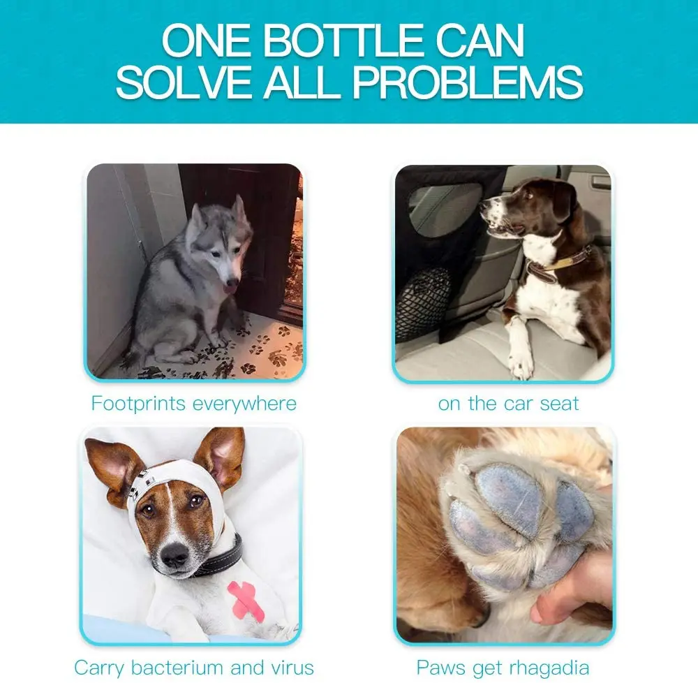 OEM&ODM Dog Paw Clean Refreshing Care Clean Dog Paws Natural Mild Dog Clean Paws Foam For Cats