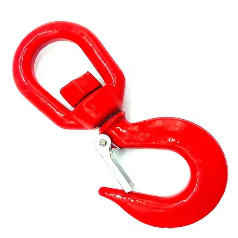 5 Ton Lifting Hoisting Hook Alloy Steel Lifting Swivels Hooks for Lifting Port Transportation