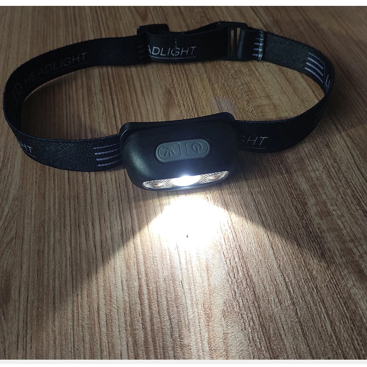 Ultra-Bright Usb Rechargeable Led Headlamp Headlight With Gesture Sensor for Running Jogging Fishing Camping