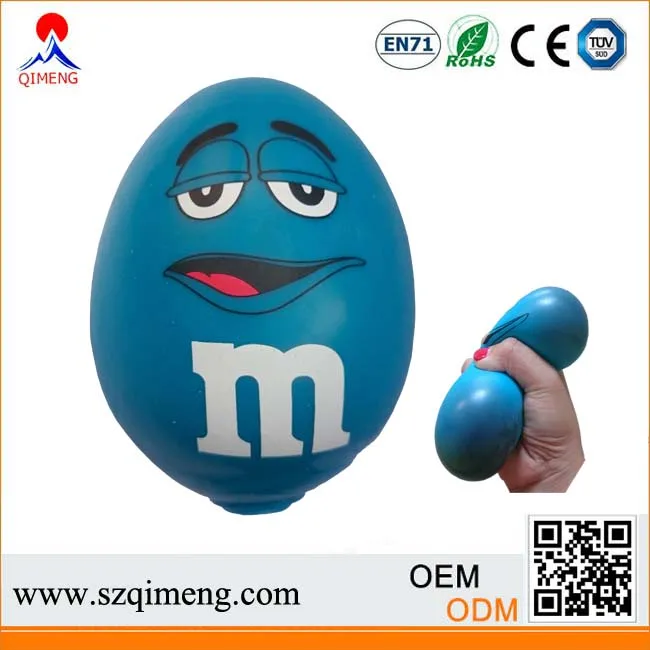 Мальтоза анти-стресс мяч alien яйцо игрушка