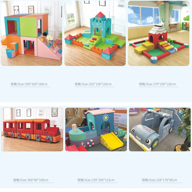 Kids Soft Play Blocks Tunnel Arch Climbers Sets Softplay Equipment Wholesale Indoor Playground Soft Play