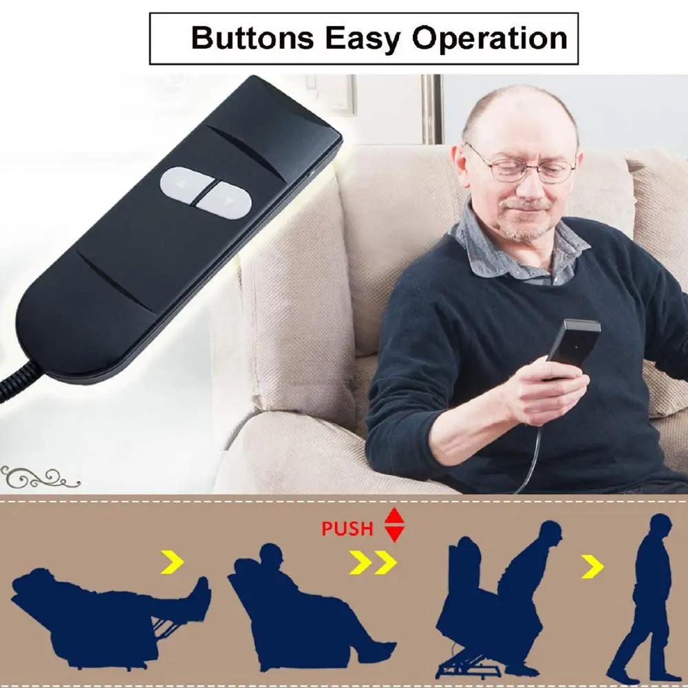 JKY Furniture ZOY China Morden Single Electric Lift Recliner Chair With Side Pocket