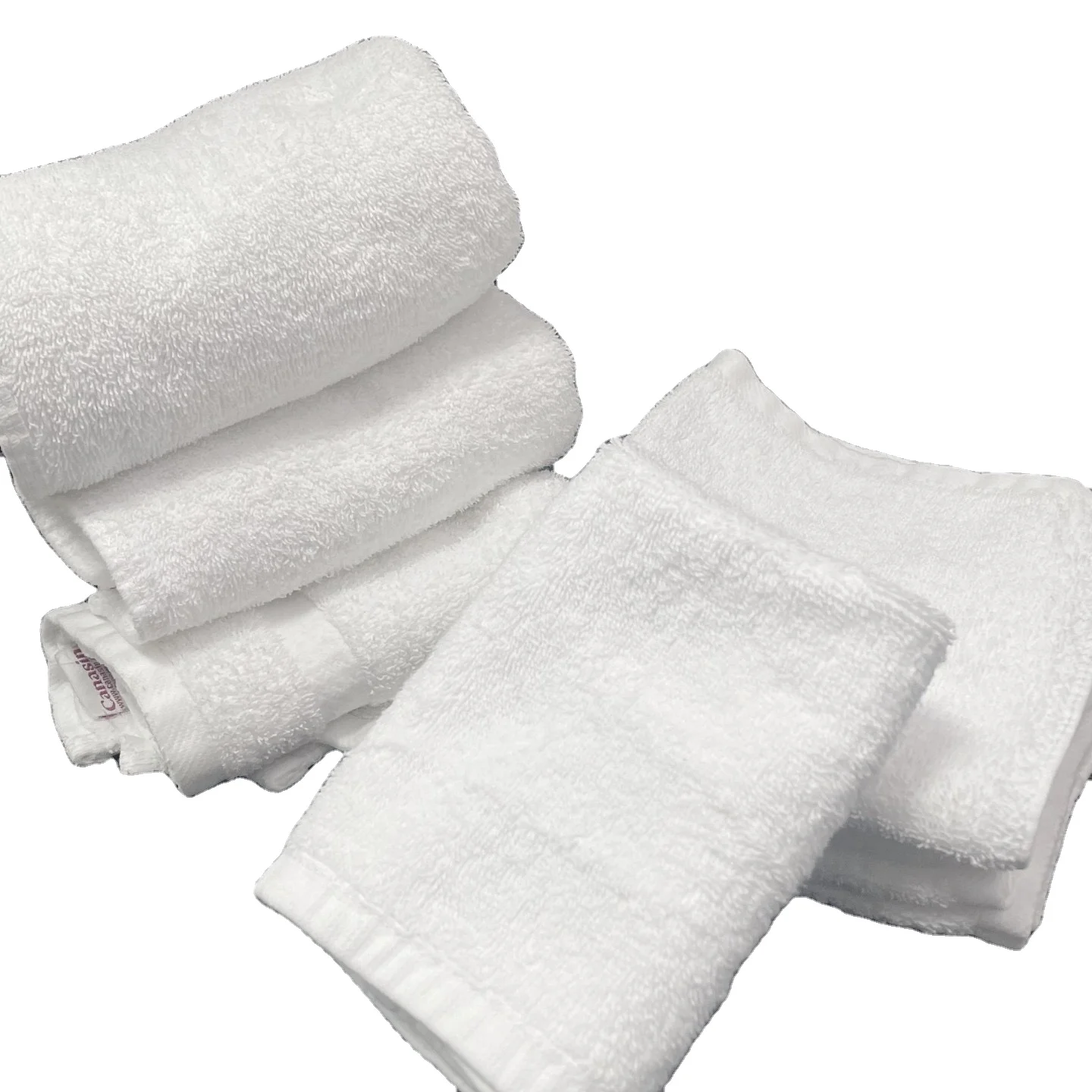 Прямая продажа с завода высококачественное полотенце чистящее хлопковое белое