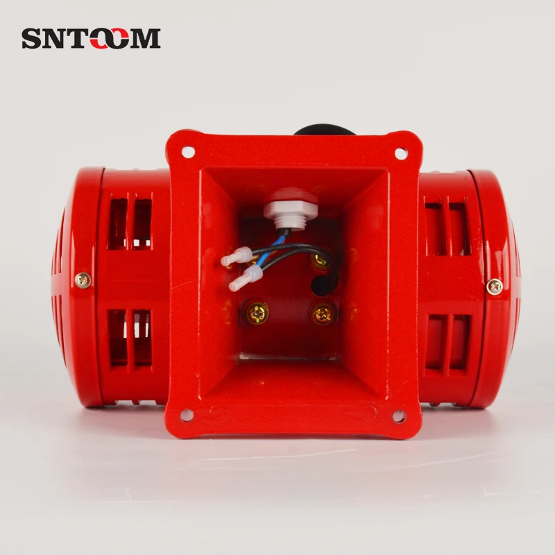 manufacturers sales ms-490 cheap red 110V/220V electric mini sound motor warning siren