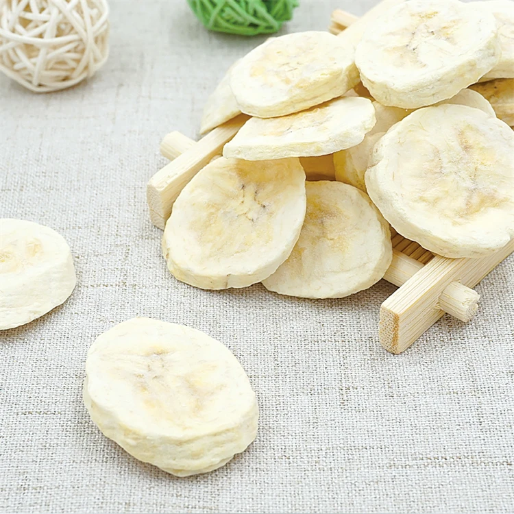 Транзисторы сублимированные бананы свежие сладкий клубничный тип цельные сушеные фрукты сублимационные