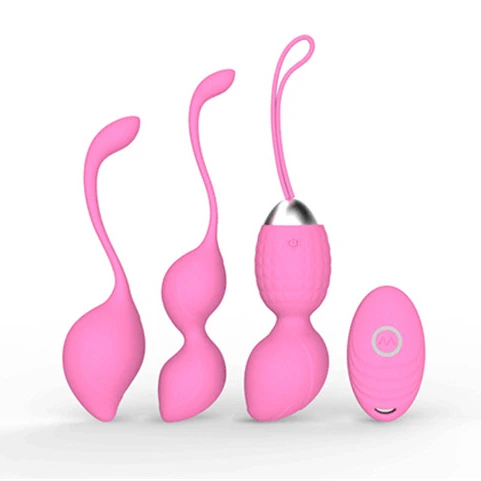 
Hot sell sex smart remote control egg recharge medical silicone Usb vibrator toys kegel balls for women 