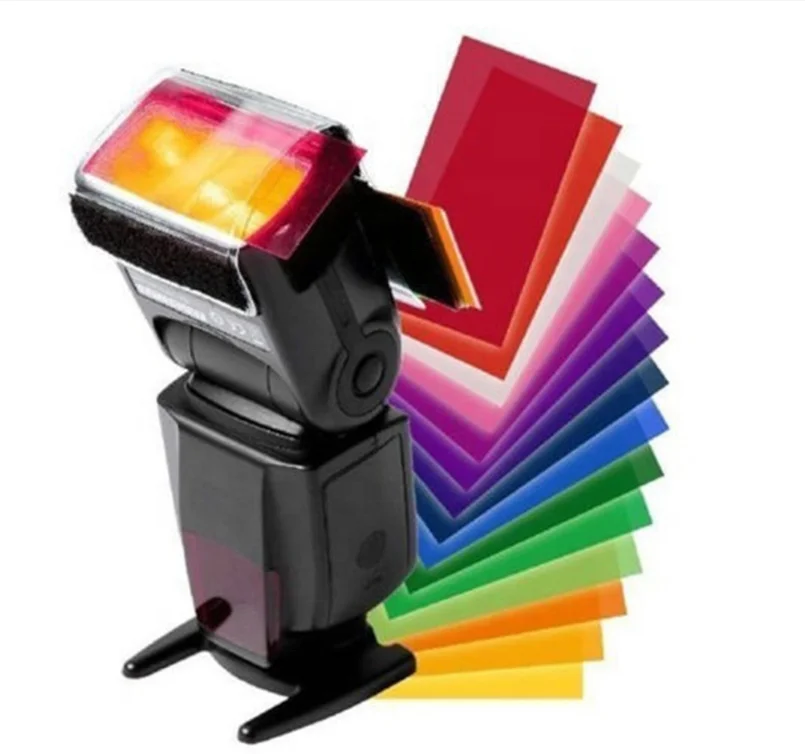 Kaliou 12pcs/ Set for Cokin P Series 12 colors Square Graduated & Full Color Lens Filter Camera Nikons Canons Rebel SLR