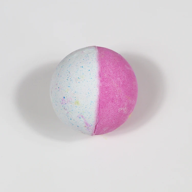 Shiyan classic bicolored organic fizzy bath bombs supplier customizable essential oil bath bombs