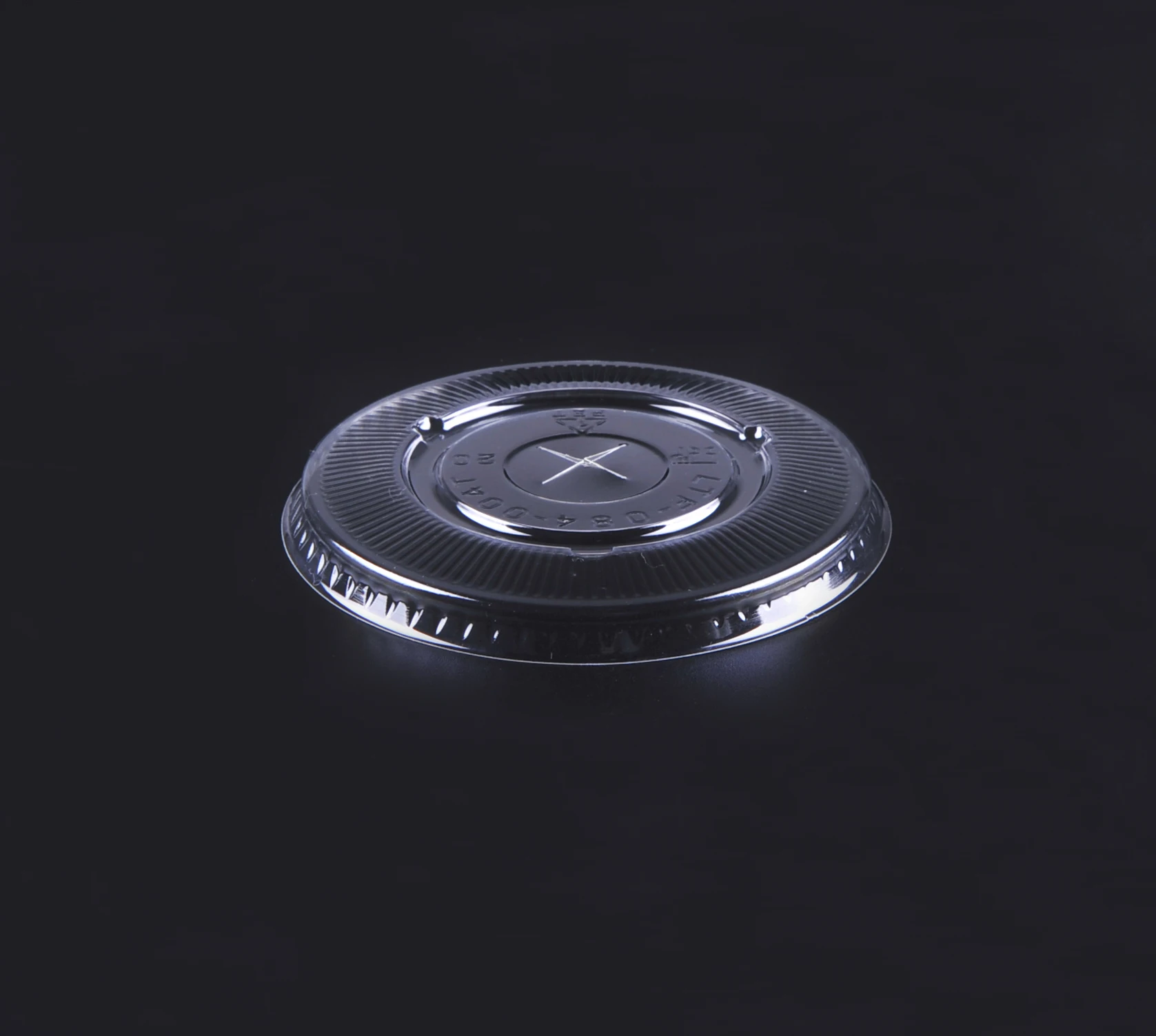 
PET sauce cups Lids,Plastic Coffee Cup flat Lid,Disposable Plastic portion Cup covers 