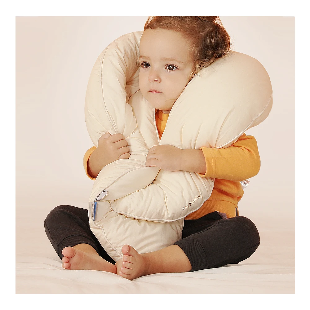 custom moon wedge kids travel latex decorative baby neck memory foam pregnancy throw travel neck pillow for kids