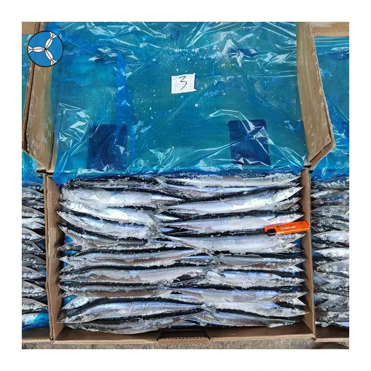 New Goods Frozen Pacific Saury SANFENG Wholesale Whole Round Pacific Saury Fish For Export