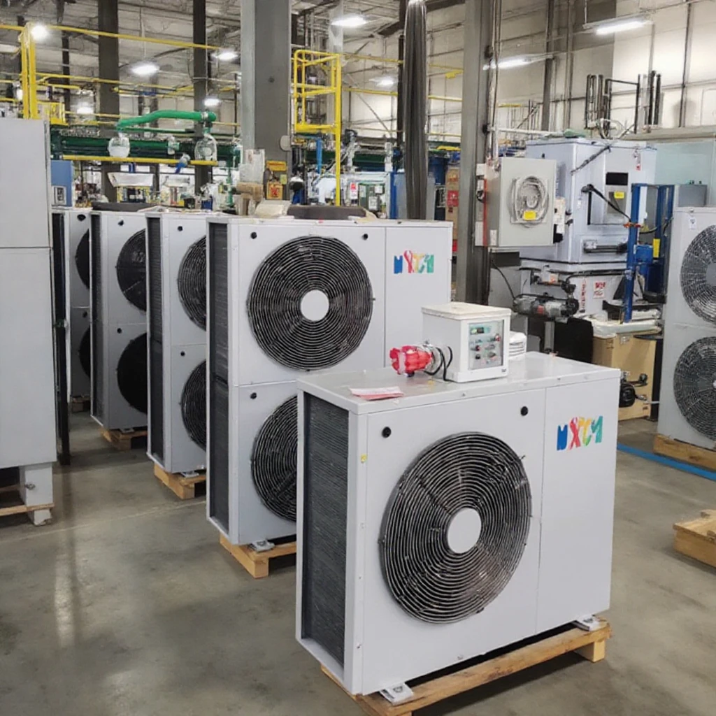 HELENG Condensing Unit For Cold Rooms All-in-One OEM blast chiller Integrated refrigeration 5P Monoblock Refrigeration Equipment