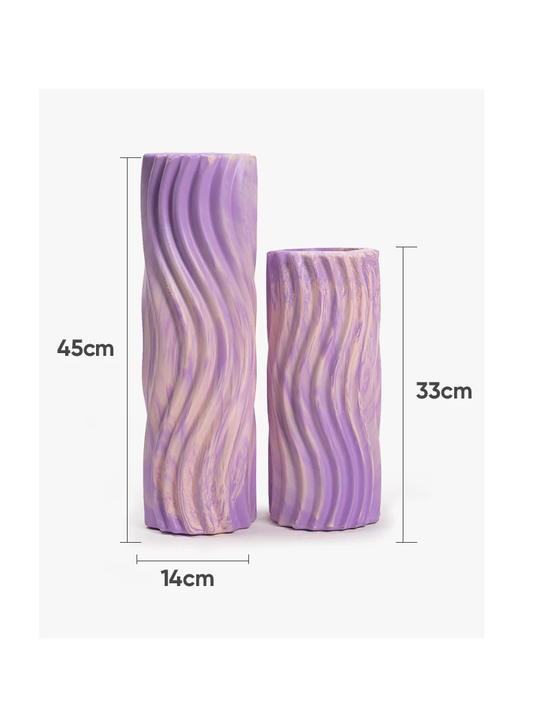 45/33*14cm Hollow Pain Relief Gym Yoga Column Fitness Equipment Massage Stick Muscle Relaxation Roll Yoga Foam Roller