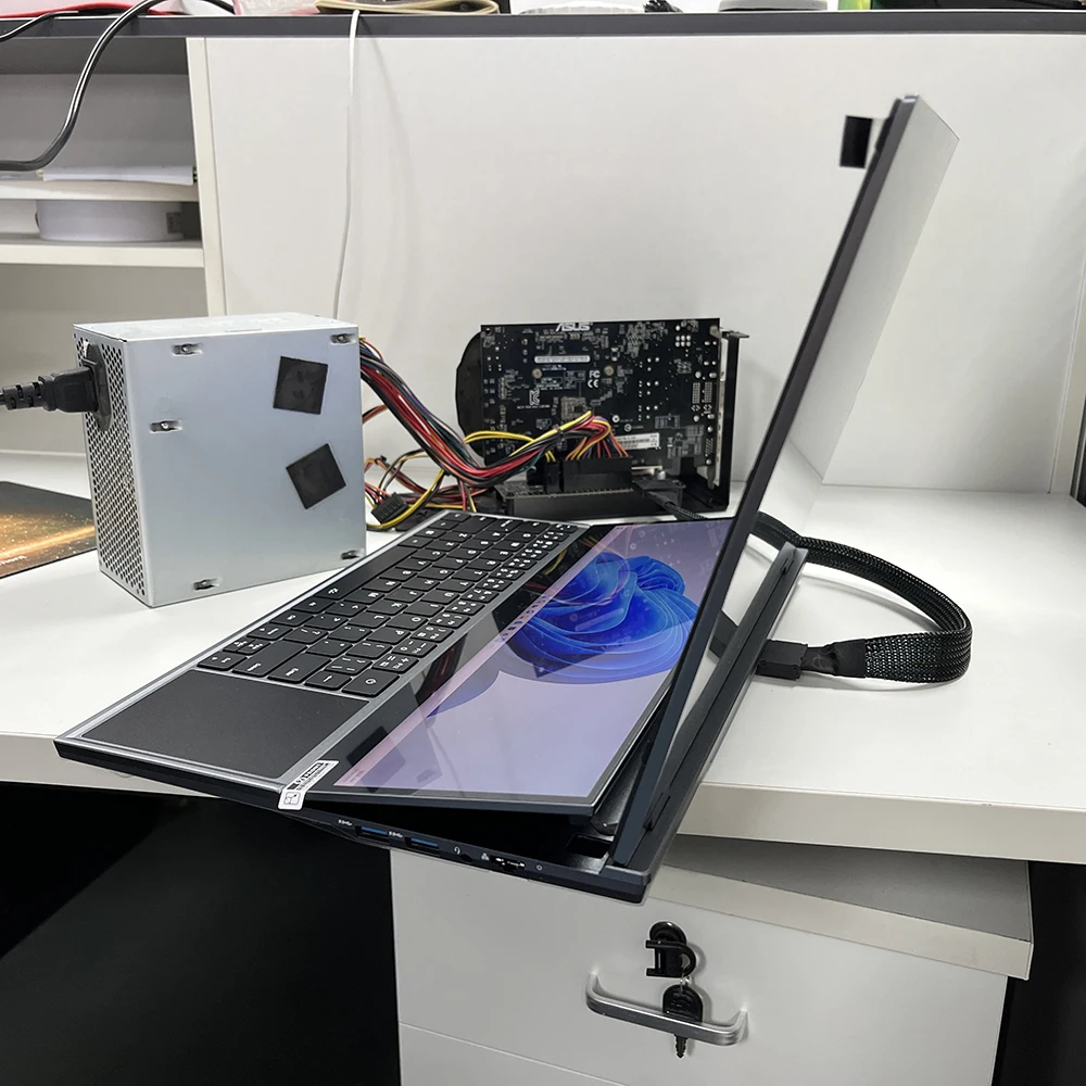 Supports RTX AMD Graphics Video Card 16 inch Touch Dual Screen ZBOOK DDR4 64GB 2TB 4TB SSD Intel Core i7 10750H 10th gen Laptop