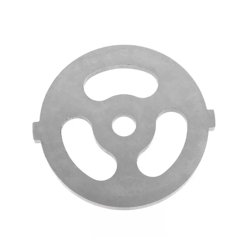 Сектор/большой Мясорубка с 3 отверстиями, пластина, сетчатый нож, запчасти для мясорубки, пластина для отверстия для мяса из нержавеющей стали, лидер продаж 2019, 1 шт.