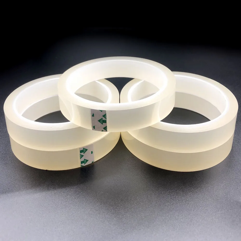 
Wholesale High Temperature Polyester Masking Tape Silicon Adhesive Transparent sublimation tape  (1600097063085)