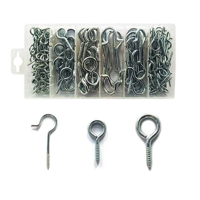 Stainless Steel Welded Eye Bolt Screw Bolt Assortment Kit