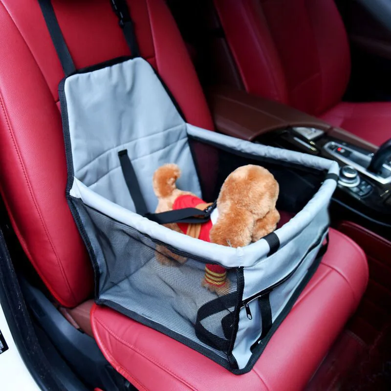  New And Convenient Pet Travel Dog Car Anti-dirty Waterproof Bag Safety Seat Front Row Hanging Mesh Breathable