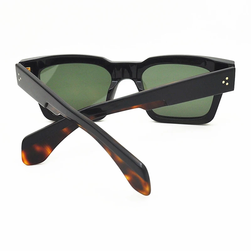 Custom Logo Shades Eyewear Women Sunglasses Hot Selling Ltaly Fashion Female Men Unisex Fashionable Sunglasses Acetate UV400 HGM