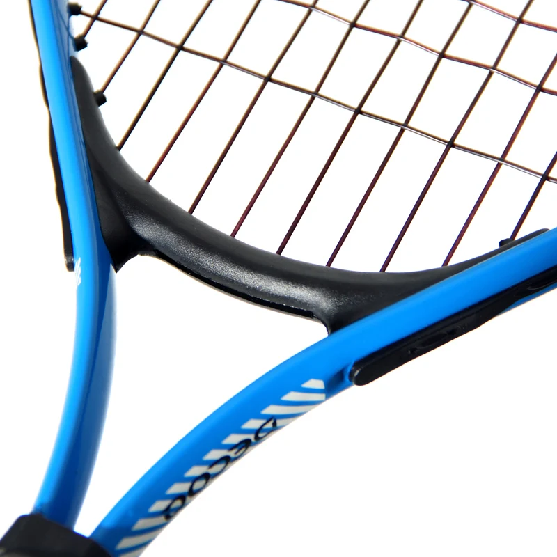 Высококачественная 25-дюймовая Профессиональная теннисная ракетка для тренировок игроков на заказ OEM алюминиевая рама с сеткой из углеродного и нейлонового волокна