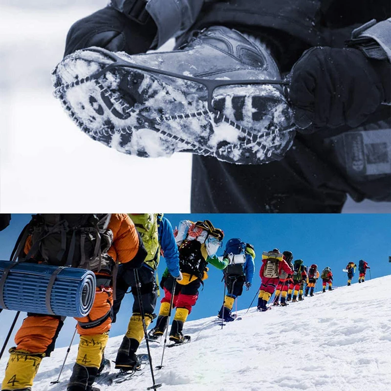 High Quality Non-Slip Silicone Ice Crampons Traction Cleats For Walking