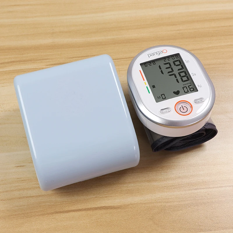 Fully automatic electronic sphygmomanomet wrist bp machine blood pressure monitor devices for home use