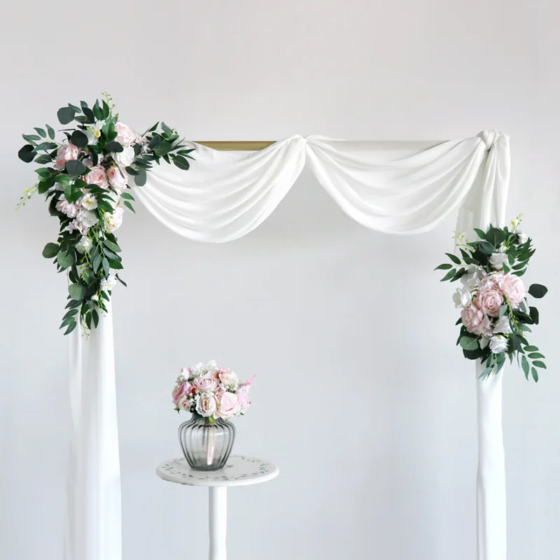 Artificial Flowers Arch Flower Arrangement Set centerpiece flower for Wedding Floral Arrangement for Ceremony and Reception