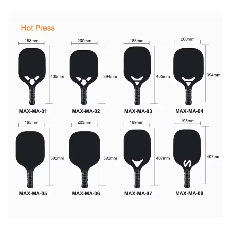 High Quality USAPA Approved Pickle Ball Paddle OEM PP Honeycomb Core t700 Carbon Fiber Pickleball Paddles