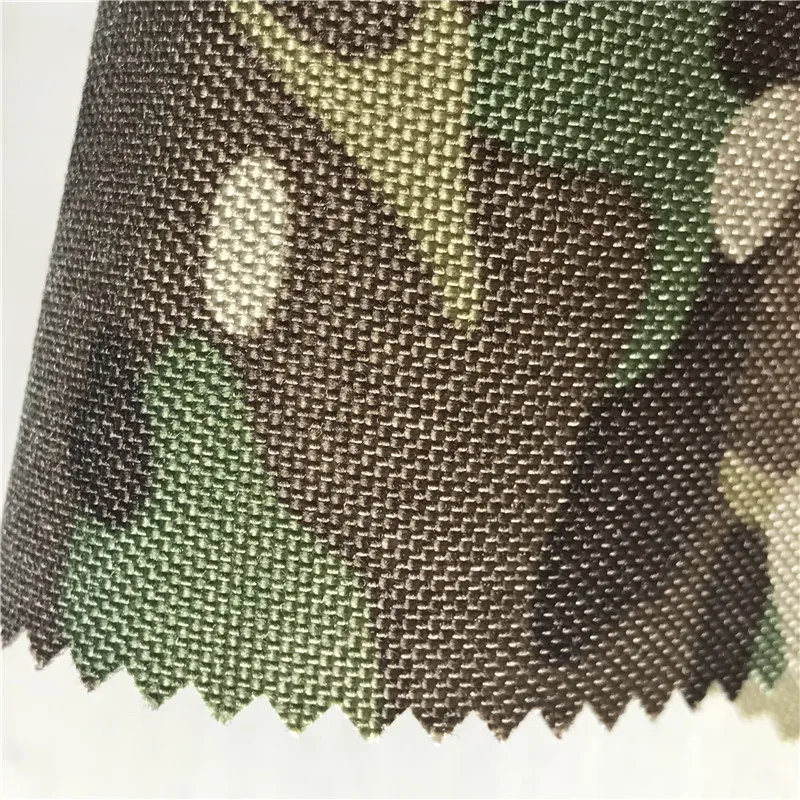 K2/PU6RO Small lot trial order waterproof 1000d nylon cordura fabric pu 2 times coating