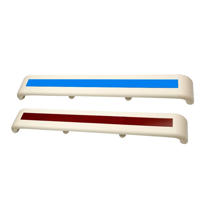 Aluminum wall mounted wall guard anti collision elderly disabled hospital corridor pvc hospital hallway handrail