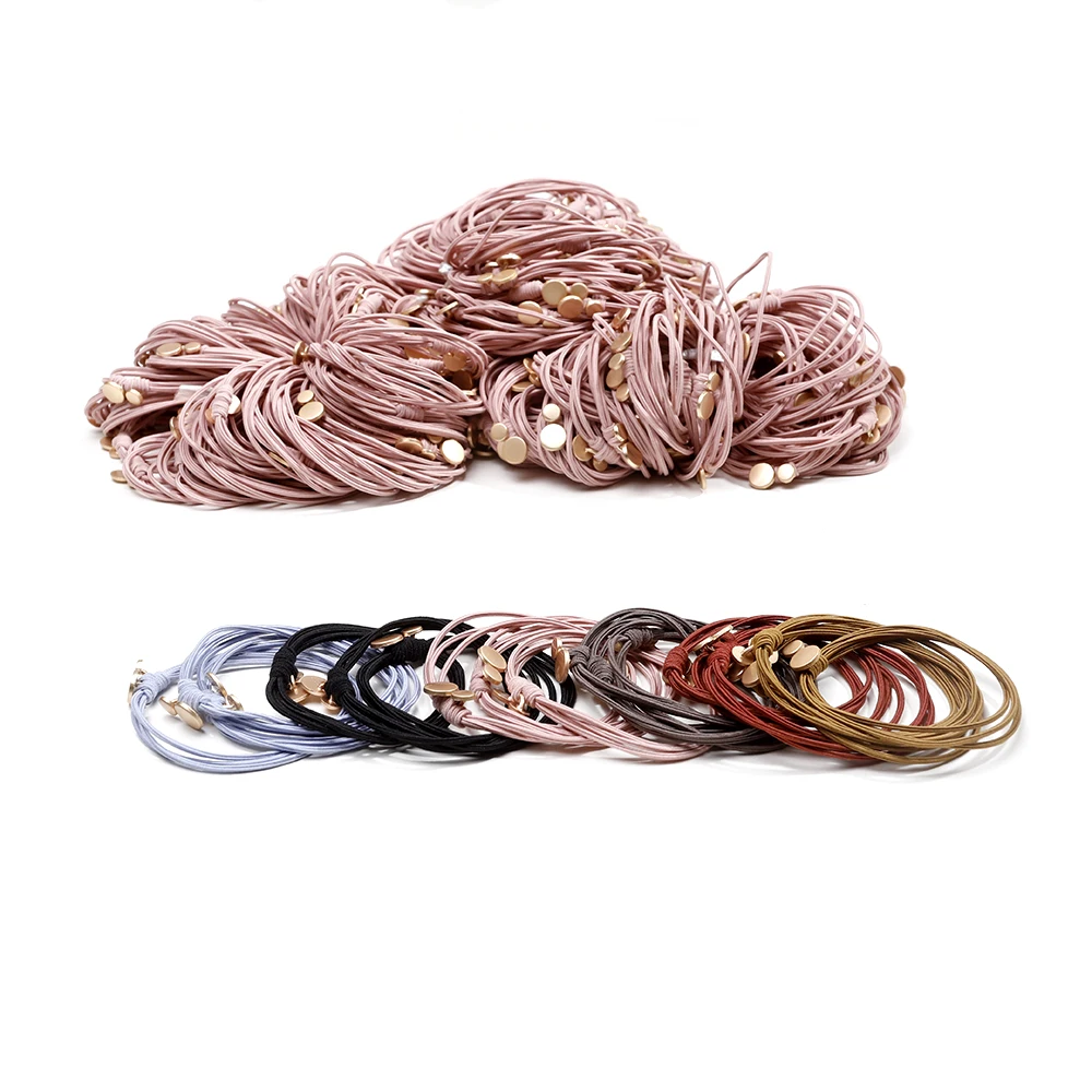 fashion Hot Sale elastic hair ties for women non-slip mickey mouse ears girls hair accessories