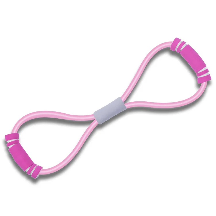 Figure 8 Tension Rope Chest Expander Yoga Tension Rope Fitness Pilates Resistance Belt Fitness Tension Belt