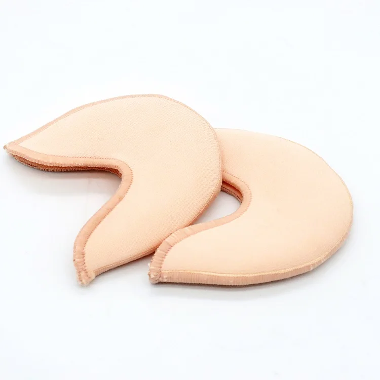 Breathable ballet shoe toe cover, front sole sweat absorbing protective foot cover, dance shoe cover, elastic knitted fabric