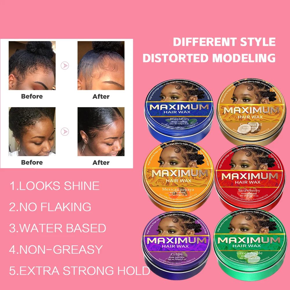 Oem Hair Color Wax New Oil Based Hair Pomade Professional For Man