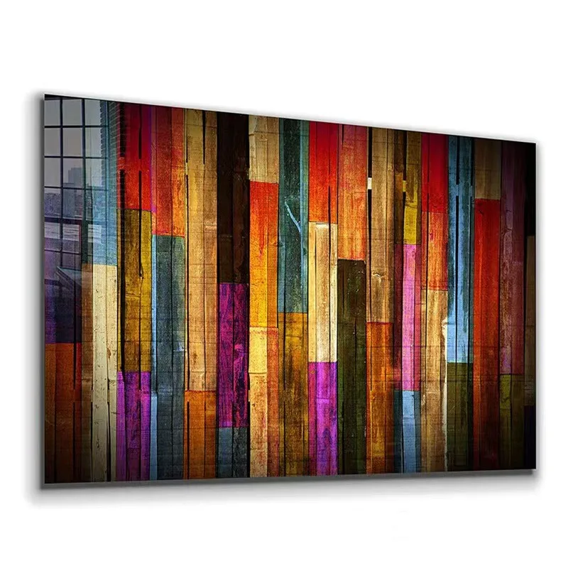 Customer Design Silk Screen Digital Printing Printed Pictures On Tempered Glass For Building Furniture Industrial Decoration