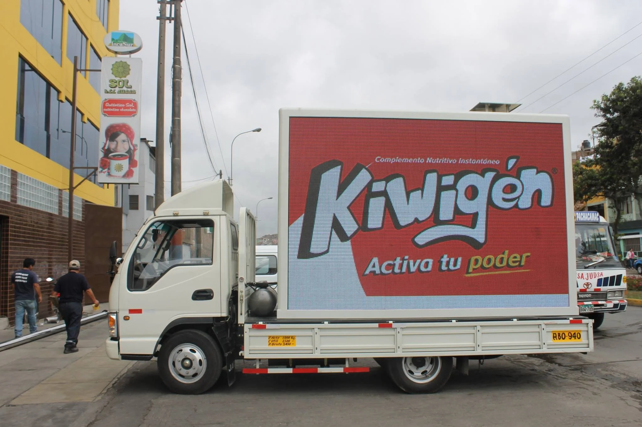 Ph6 Outdoor Full Color Truck Led Display Sign SMD For Advertising Pantalla led