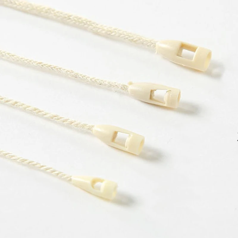 New Design Plastic Seal Tags General Nylon Rope Hang Tag Fastener Garment Tagging String