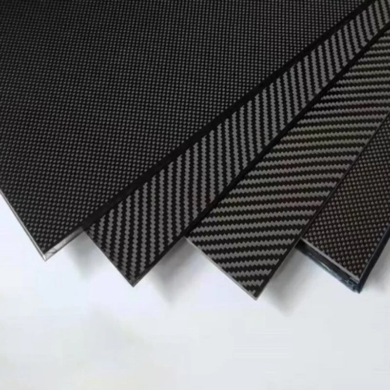 Lightweight Custom 3K Plain 100% Carbon Fiber Sheet High Strength Carbon Fiber Board Plates