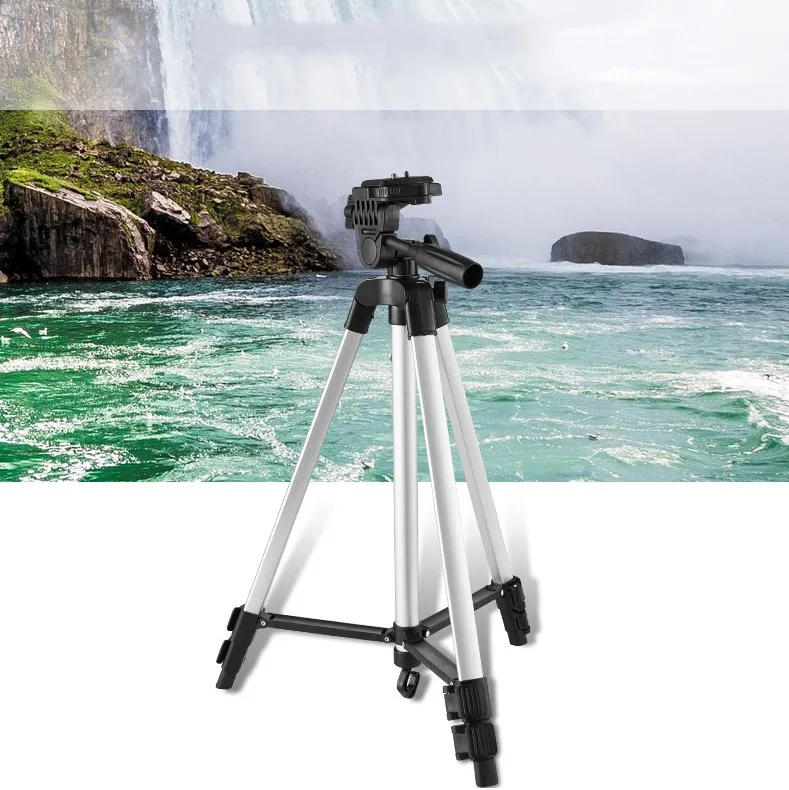 330A Professional flexible tripod stand metal camera SLR phone tripod adjustable height folding tripod